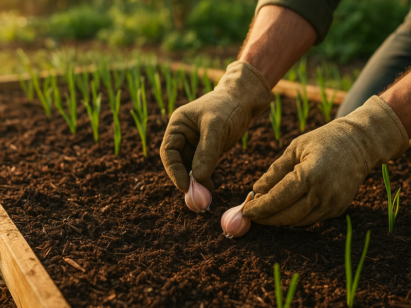 How To Plant Garlic