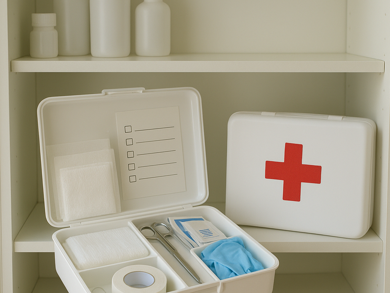 Home First-Aid Kit Checklist