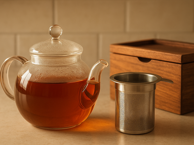 Tea Lovers’ Kit: Infusers, Kettles, Storage