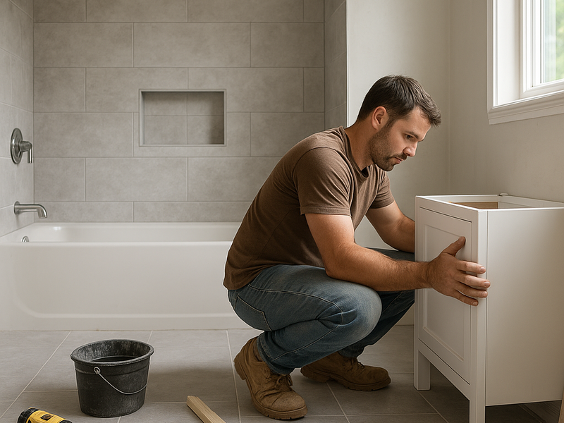 Badezimmer Renovieren Vorher Nachher