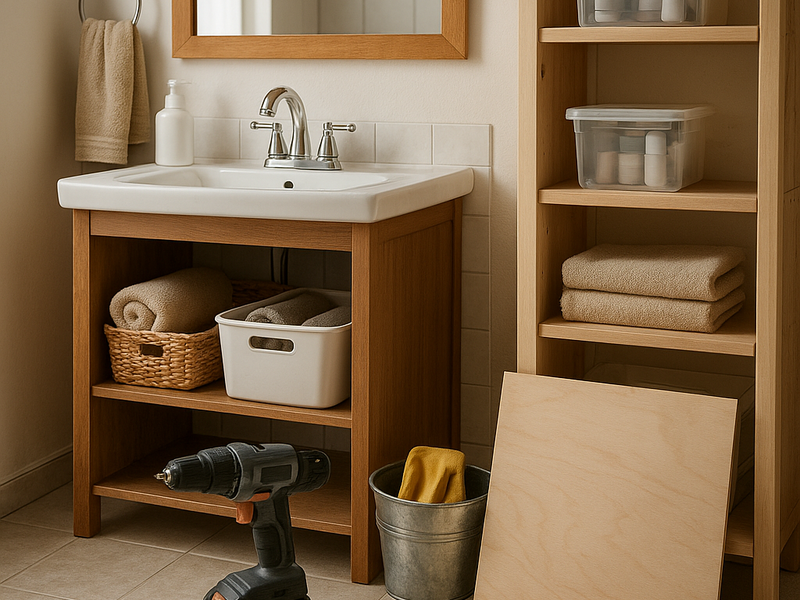 Bathroom Organization: Under-Sink + Shower Storage Picks