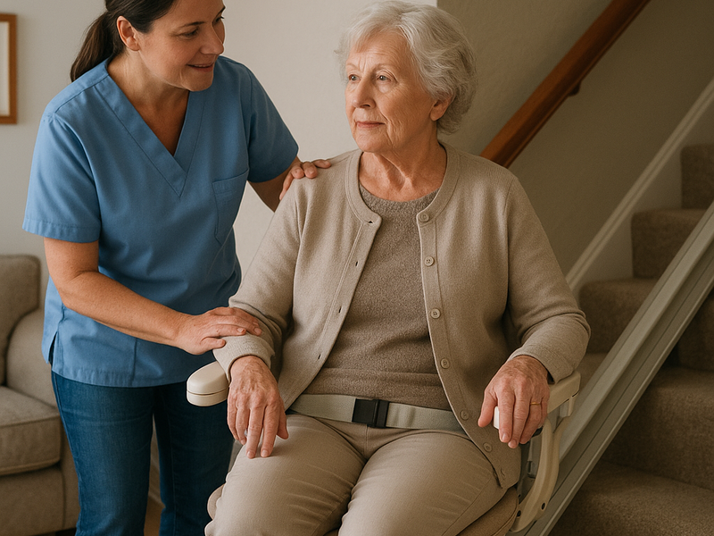 Monte-escaliers Portables Pour Personnes Âgées
