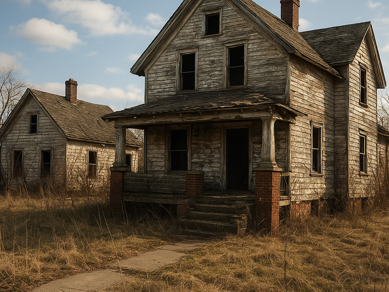 Opuszczone domy na sprzedaż?